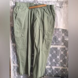 Eddie Bauer Olive Cargo Pants for Women
